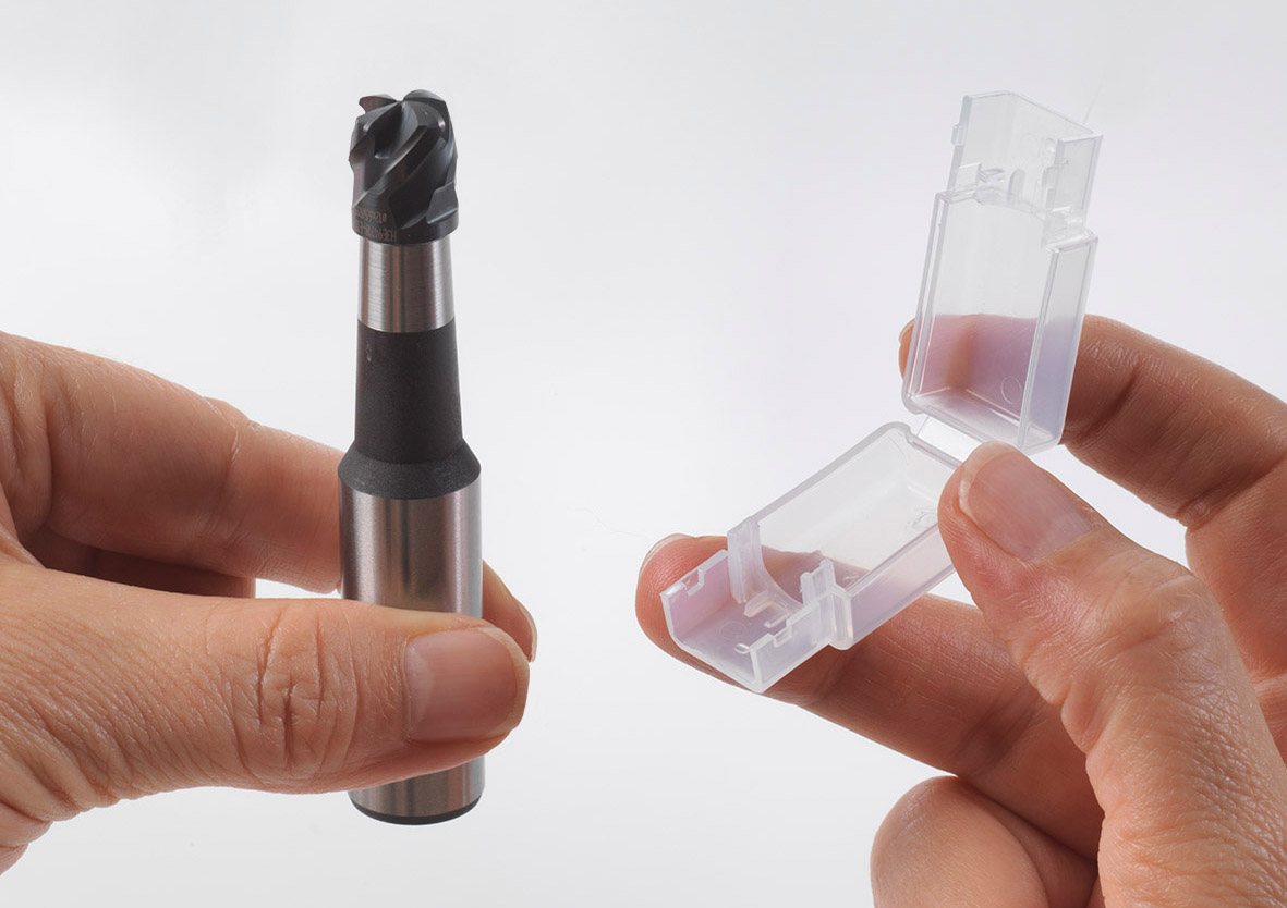 MH-Pack MH-Pack : un emballage individuel stable et de haute qualité pour les fabricants et les utilisateurs finaux de têtes de fraisage.